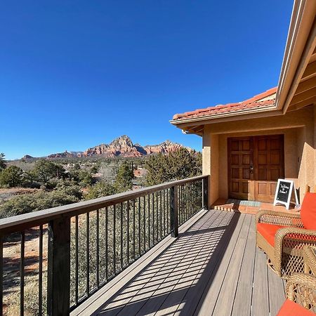 Villa Awe Inspiring Red Rock Views With Hot Tub! Sedona Exterior foto